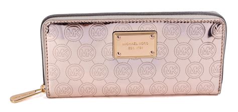 michael kors rose gold purse ebay|michael kors rose gold wallet.